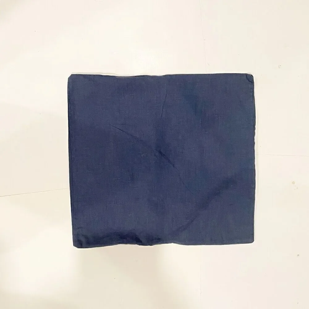 NWT Pottery Barn Baby Decorative Pillow Sham 16” x 16” Denim Chambray